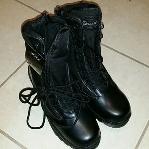 Galls side zip uniform boots women's 8.5 w